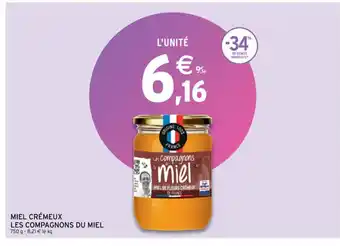Intermarché Miel Crémeux Les Compagnons du Miel offre