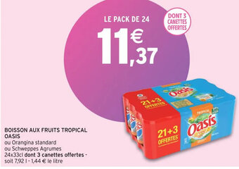 Boisson Aux Fruits Tropical Oasis