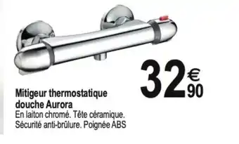 Tridôme Mitigeur Thermostatique Douche Aurora offre