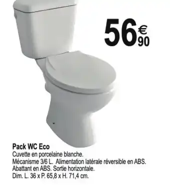 Tridôme Pack WC Eco offre