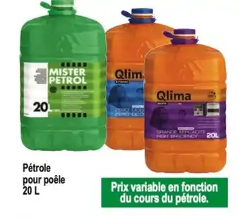 Tridôme Pétrole Pour Poêle 20 L offre