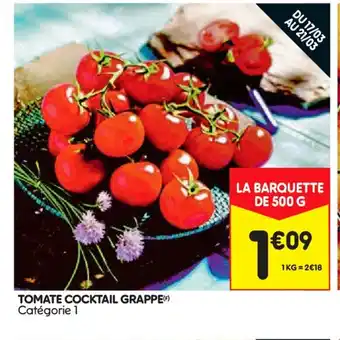 Leader Price Tomate Cocktail Grappe offre