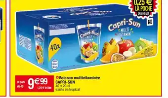 Boisson Multivitaminée Capri-Sun
