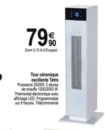 Tour Ceramique Oscillante Tetra