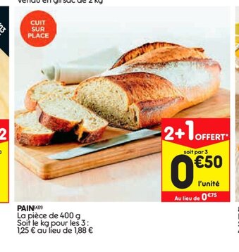 Leader Price Pain offre