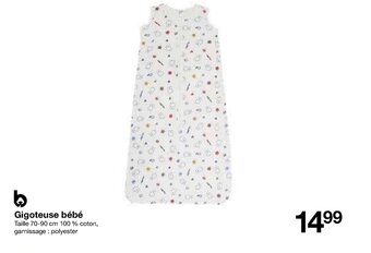 Zeeman Gigoteuse Bébé offre