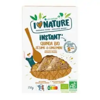 I love nature quinoa sésame & gingembre - bio