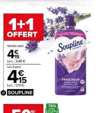 Carrefour Market Adoucissant Concentre Soupline offre