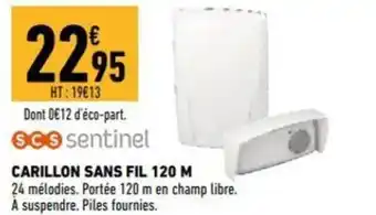 Brico Cash Carillon Sans fil 120m offre
