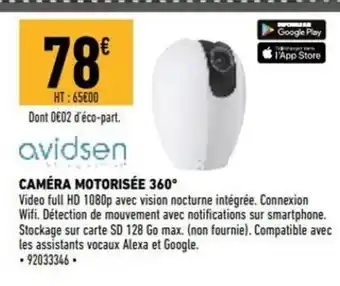 Caméra Motorisée 360