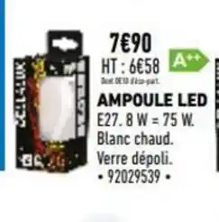 Brico Cash Ampoule Led offre