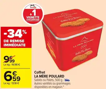 Carrefour Market La mère poulard coffret offre