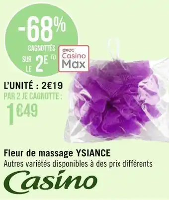 Ysiance fleur de massage