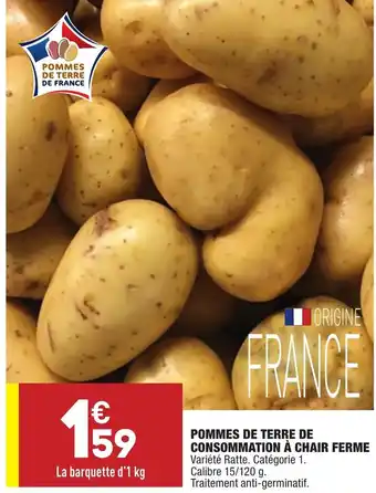 ALDI Pommes de Terre de Consommation offre