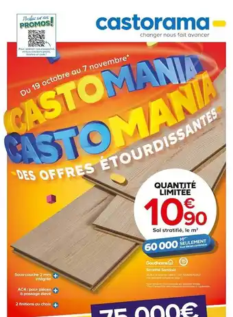 Castorama Sol stratifié offre