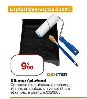 Weldom Kit mur-plafond dexter offre