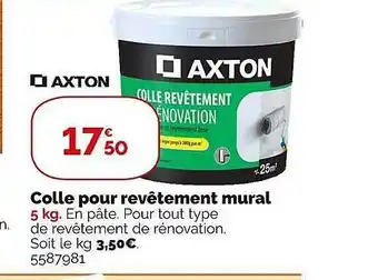 Weldom Colle pour revêtement mural axton offre
