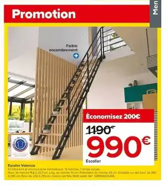 Escalier valencia