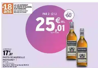 Pastis de marseille pastouret