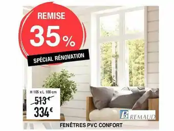 Chretien Matériaux Fenêtres pvc confort bremaud offre