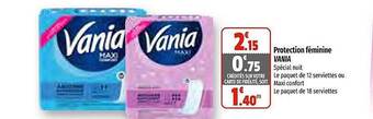 Coccinelle Express Protection féminine vania offre