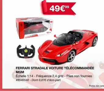 Ferrari stradale voiture télécommandée mgm
