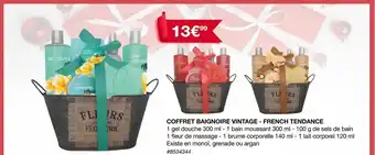 Coffret baignoire vintage - french tendance