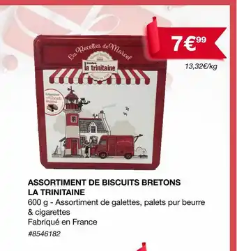 Costco Assortiment de biscuits bretons la trinitaine offre