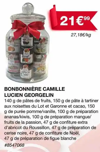 Costco Bonbonnière camille lucien georgelin offre