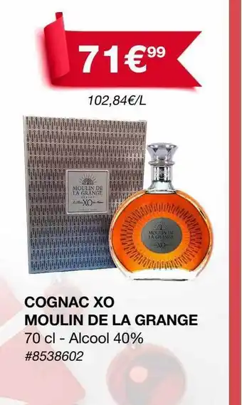 Costco Cognac xo moulin de la grange offre