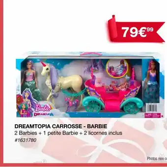Dreamtopia carrosse - barbie