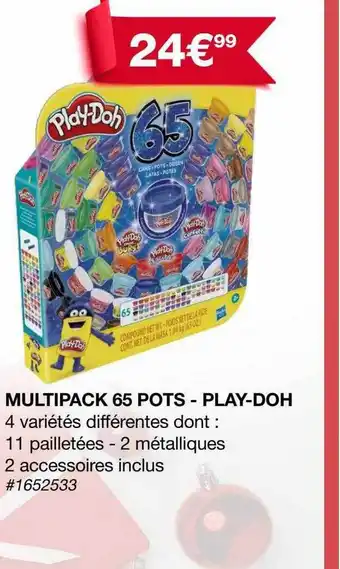 Costco Multipack 65 pots - play-doh offre