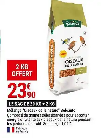 Gamm vert Mélange offre