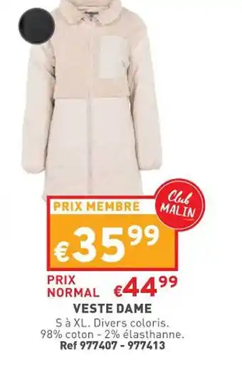 Veste dame