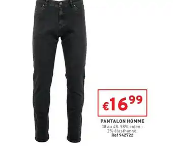 Trafic Pantalon homme offre