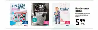 Lidl Livre de couture créative offre