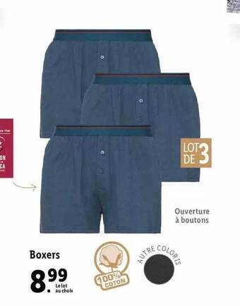 Lidl Boxers offre