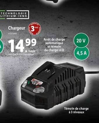 Lidl Chargeur offre