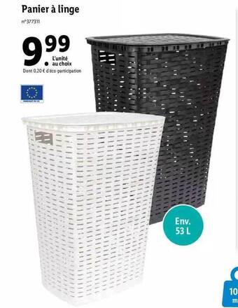 Panier à linge