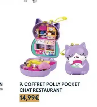 Monoprix Coffret polly pocket chat restaurant offre