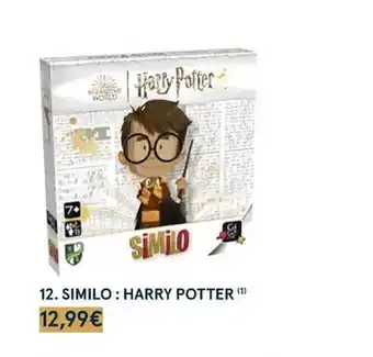 Monoprix Similo : harry potter offre