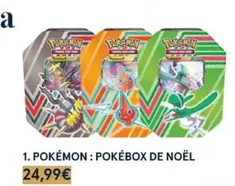 Pokémon : pokébox de noël