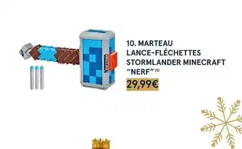 Monoprix Marteau lance-fléchettes stormlander minecraft offre