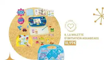 Monoprix La malette d'initiation aquabeads offre
