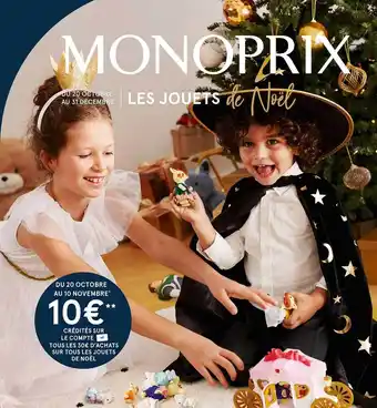 Monoprix Jouets de noël offre