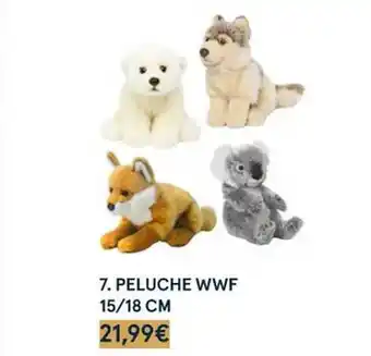 Monoprix Peluche wwf 15-18 cm offre