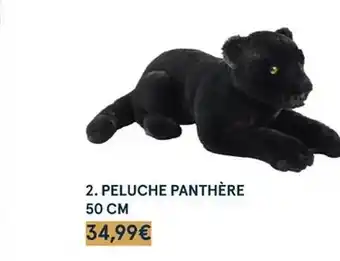 Monoprix Peluche panthère 50 cm offre