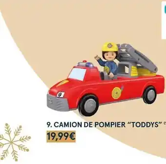 Monoprix Camion de pompier offre