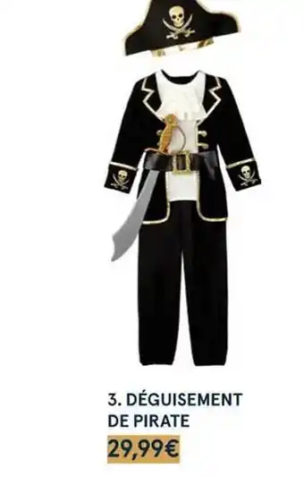 Déguisement de pirate