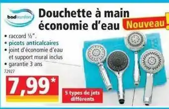Norma Douchette à main économie d'eau badconfort offre